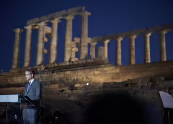 Κ. Μητσοτάκης από τον Ναό του Ποσειδώνα: Οι Έλληνες μπορούμε να πετύχουμε πολλά